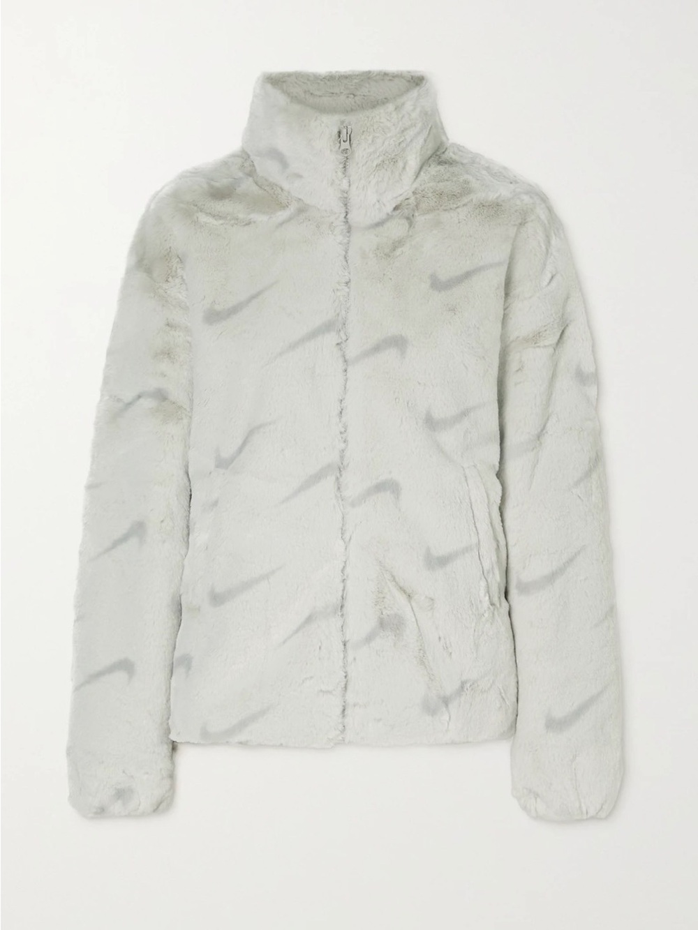 NIKE *Like New* Women’s Printed Faux Fur Jacket - XS